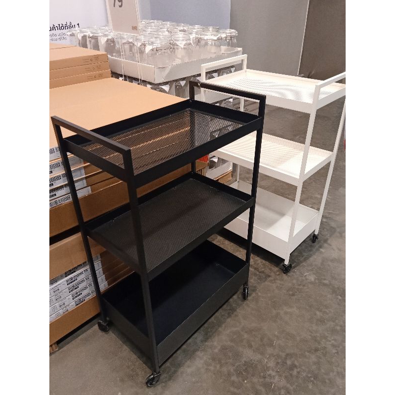 IKEAshopping IKEA NISSAFORS  รถเข็น ชั้นวางของมีล้อ
