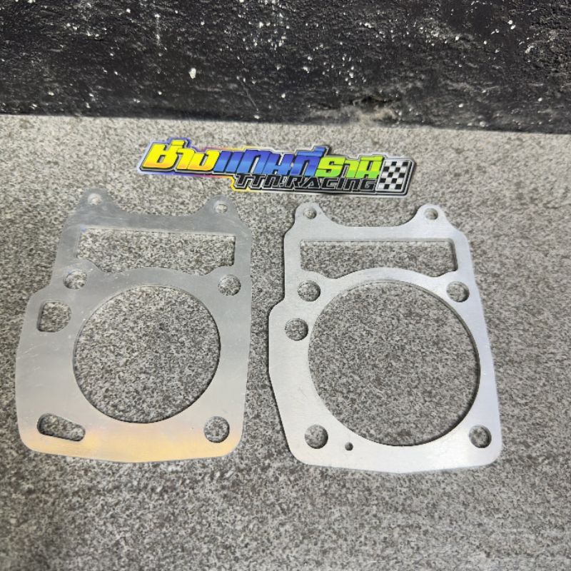 ประเก็นเสื้อ ประเก็นมิเนียม wave125 / wave125S / wave125R อลูมิเนียม มีน้ำหนักเบา ขนาด 1-12 มิล