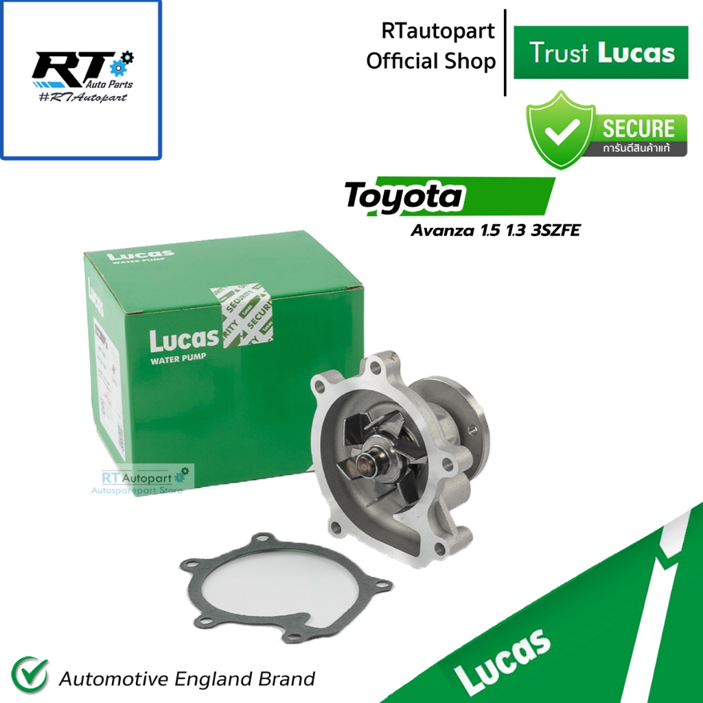 Lucas ปั้มน้ำ Toyota Avanza 1.5 1.3 3SZFE ปี04-16 LWPT1009

<p>“><center></p>
<h4></h4>
<p><p><font color=