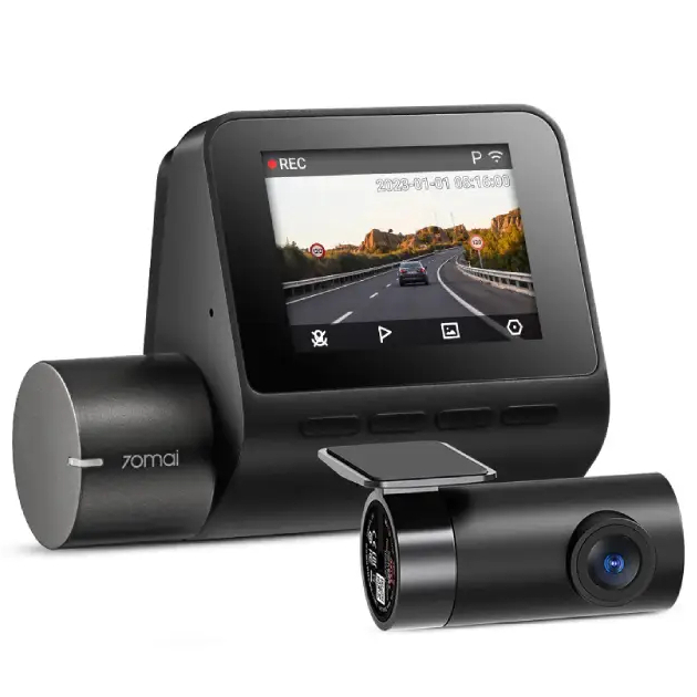 70mai Dash Cam Set A200 กล้องหน้า Set A200-1 +กลัองหลัง 70mai RC11