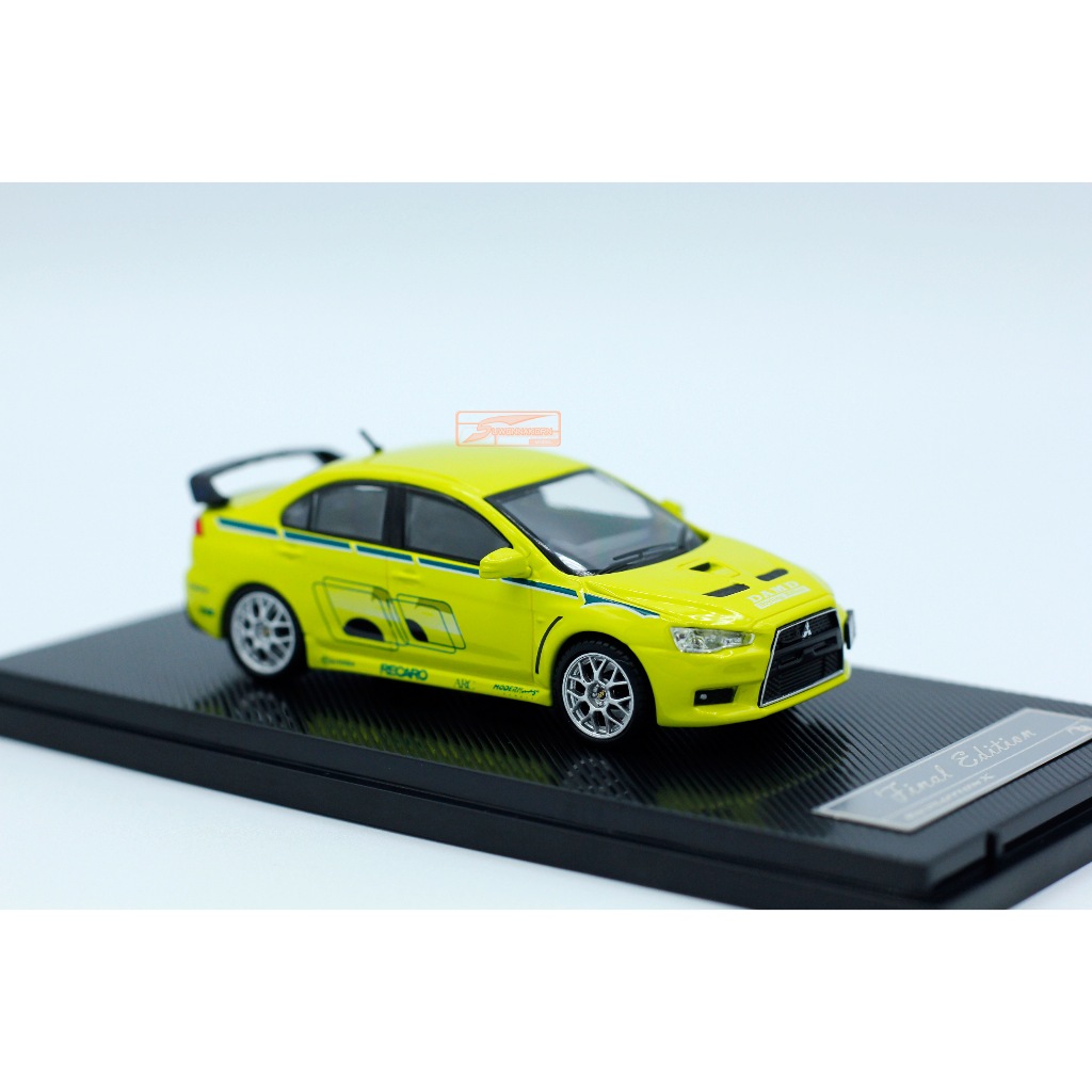 FUJI 1/64 Mitsubishi Evolution X F&F Green