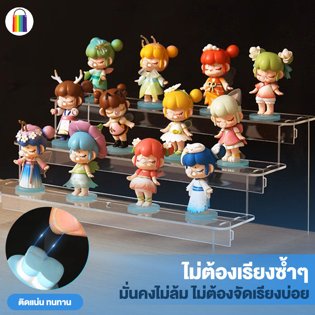 แผ่นกาวสองหน้า สติกเกอร์ใส กาวสองหน้า ติดโมเดล ลอกออกได้ ไม่เป็นคราบ ติดแน่น กาวใส กาวติดโมเดล