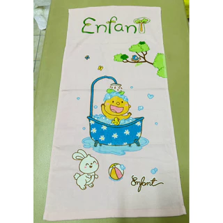 💕Enfant (อองฟองต์) ผ้าเช็ดผม ขนาด 15x30 นิ้ว สินค้าหลุดQC ตำหนิ