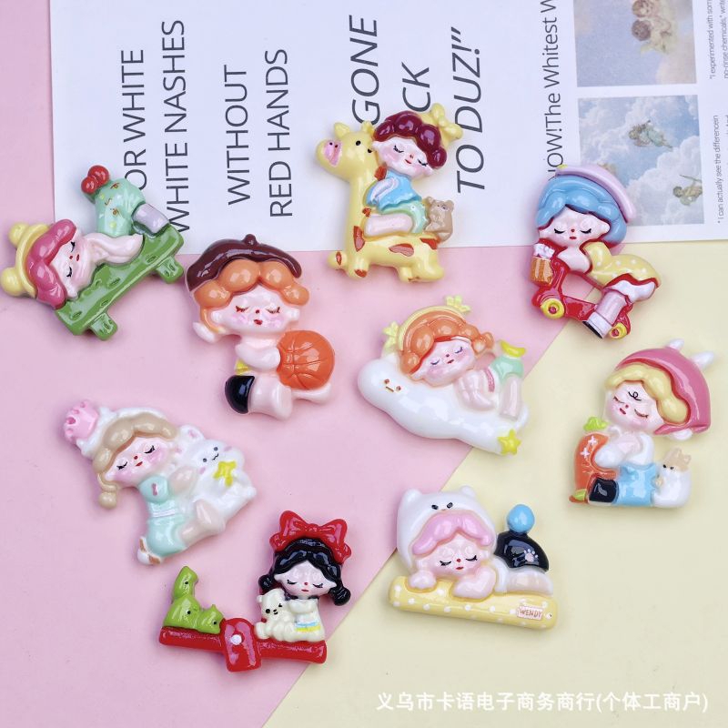 เรซิ่นdiy เวนดี้wendyจำนวน 9 ชิ้น(ราคาเฉพาะเรซิ่น)