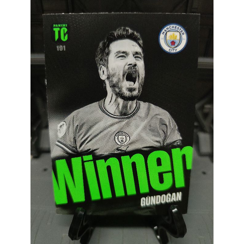 Panini 2023 Top Class Trading Card Nr. 191 Ilkay Gündogan Winner Manchester city