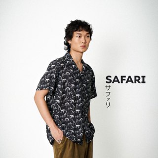 Shirtoria Hawaii เสื้อเชิ้ตแขนสั้นผู้ชาย Non Iron ลาย Safari