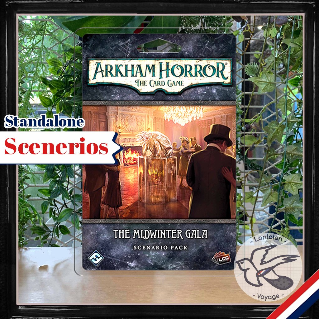 [พร้อมส่ง] Arkham Horror LCG - The Midwinter Gala : Scenario Pack (Standalone Scenarios) [Boardgame]