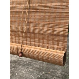 MACHI BRAND มู่ลี่ไม้ไผ่ รุ่นลายMuji สไตล์ญี่ปุ่น