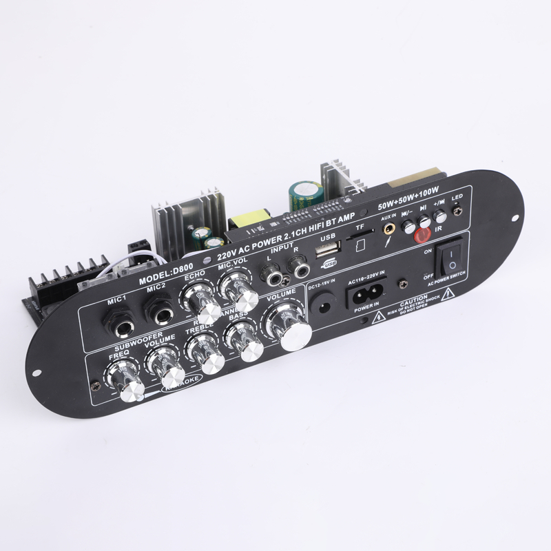🔥Audio แอมป์จิ๋ว D800 ของแท้ บลูทูธ 5.0 บอร์ดขยายเสียงซับวูฟเฟอร์
