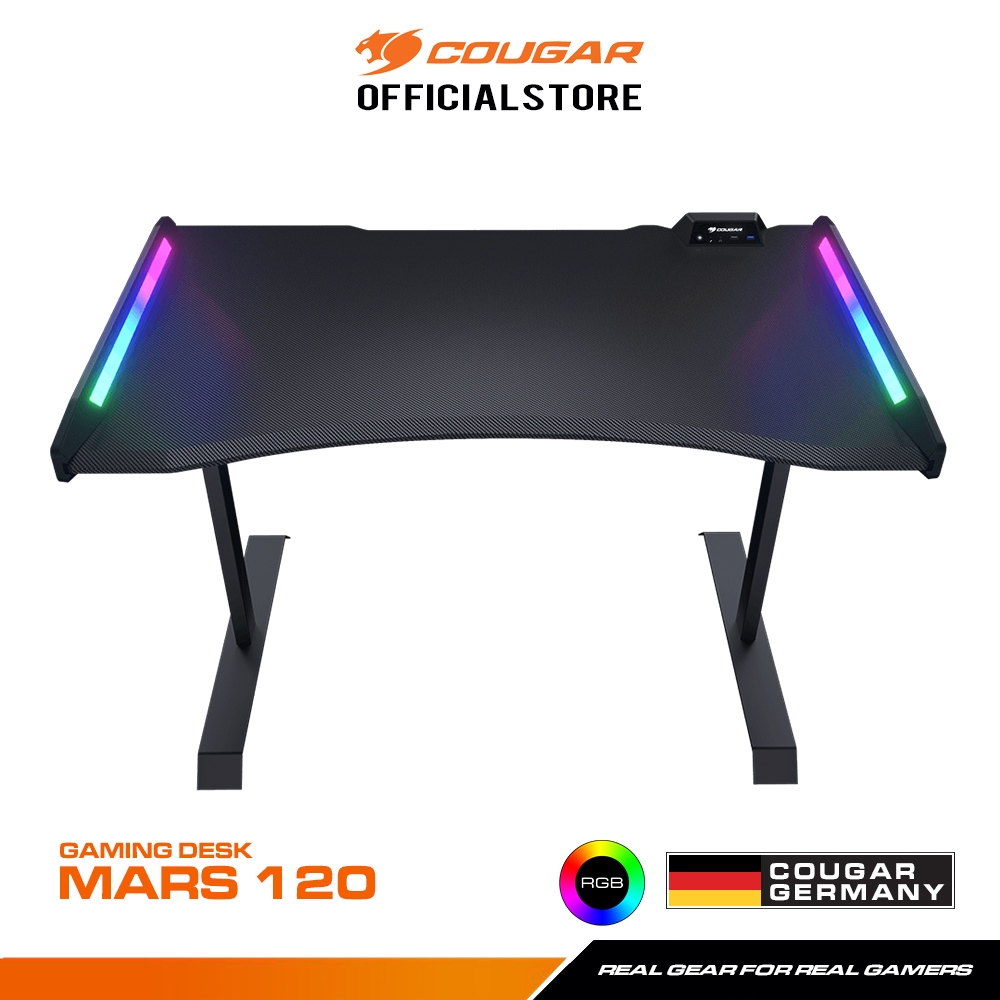 COUGAR MARS 120 : Gaming Desk  โต๊ะเกมมิ่ง รับประกัน 1 ปี
