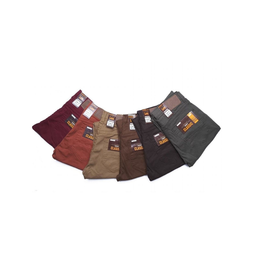 กางเกงขากระบอกเล็ก ชิโนผ้ายืดL109 สีไม่ตกเนื้อนุ่ม ทรงสวย เอว28-36 พร้อมส่ง!!