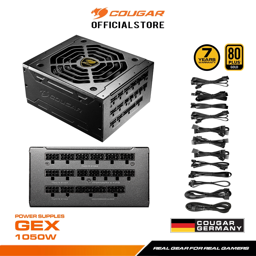 COUGAR - POWER SUPPLY GEX 1050W  (80+Gold)