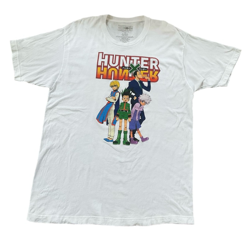 เสื้อ HunterXHunter ปั้มคอลิขสิทธิ์แท้ 💯 (มีตัวแถม)