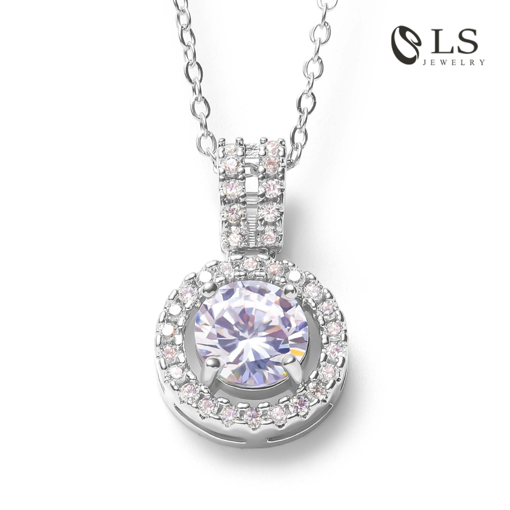 Jewelry สร้อยคอแพลตตินัม สร้อยคอแฟชั่น n2356