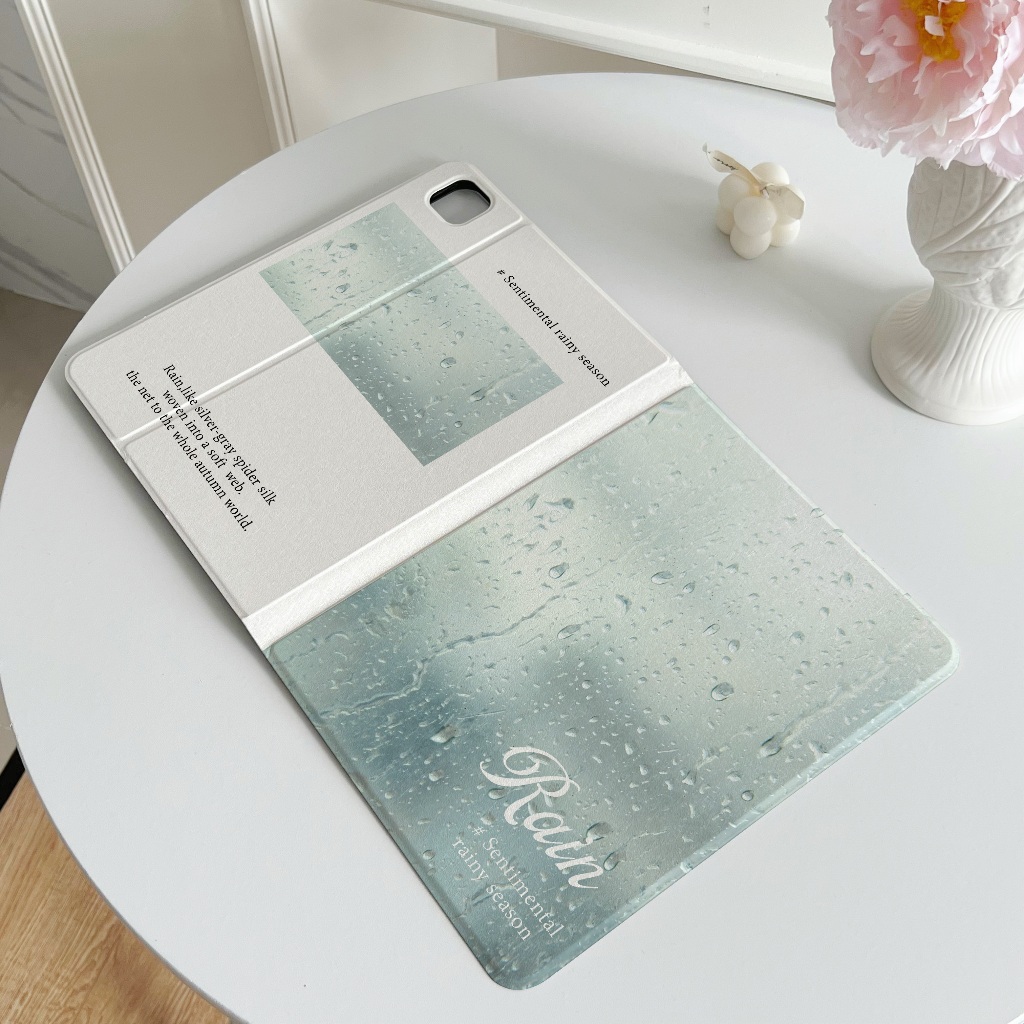 🚀จัดส่งทันที🚀เคสไอแพด Scenery Gen9 Gen12 Air5/4 Pro13 2024 Air7/6 11 Gen10หยดน้ำ เคสipad Gen6 mini7