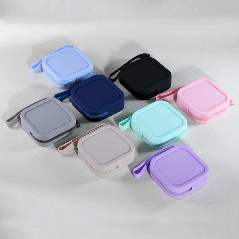กระเป๋าใส่เหรียญ ใส่เครื่องสำอางค์ ซิลิโคน สีสวย