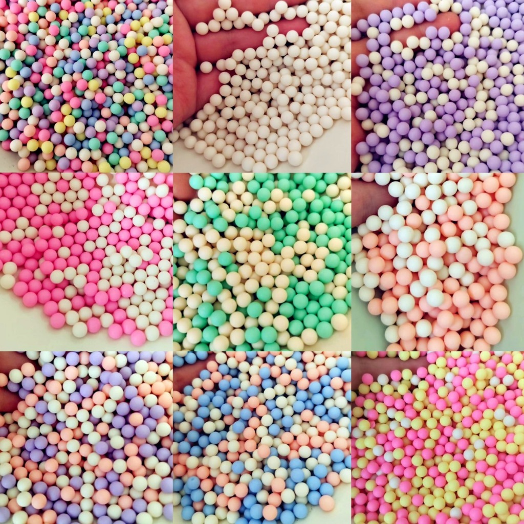 ลูกปัดเรซิ่น ทรงกลม ผิวด้าน ไม่มีรู ติดเล็บ,เคส ทำเครื่องประดับ DIY 6mm 10g V3