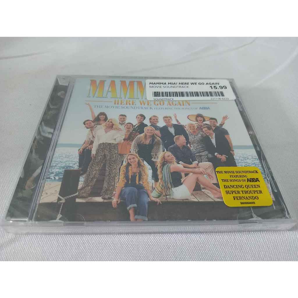 CD ซีดีเพลงสากล Original Soundtrack - Mamma Mia: Here We Go Again สภาพตามรูปปก