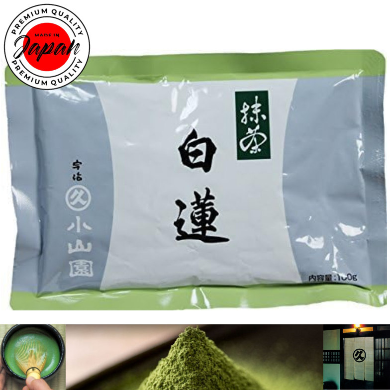 Marukyu Koyamaen Byakuren100G ผงมัทฉะญี่ปุ่นคุณภาพสูง Green Tea ของแท้ 100% ส่งตรงจากญี่ปุ่น