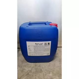 Acetic Acid 99.85% 30 กิโลกรัม กรดอะซิติก หัวน้ำส้ม [เกรดเข้มข้น ขจัดคราบตะกรัน ล้างท่อ คาร์แคร์ น้ำยาทำความสะอาด]