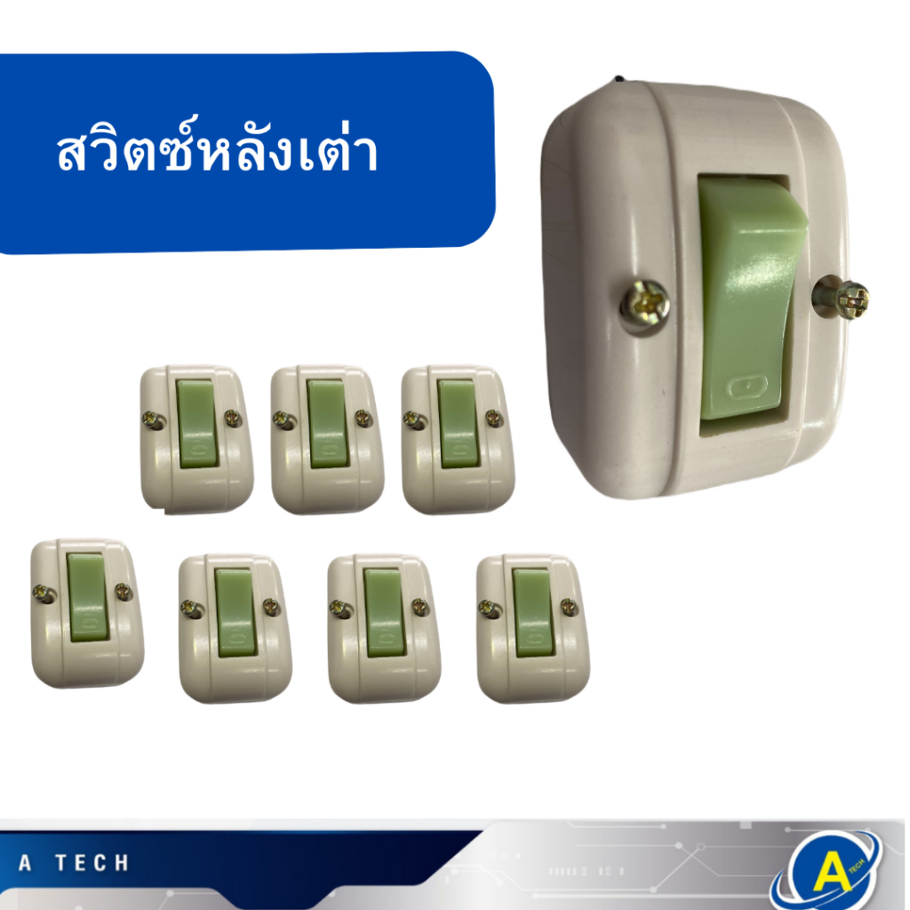 สวิทย์หลังเต่า มีพรายน้ำ ราคา 1 ตัว มีราคาขายส่ง