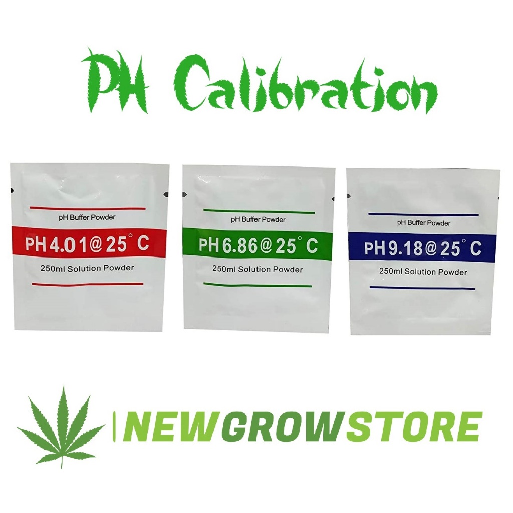 มาใหม่! พร้อมส่ง! ส่งไว! ผงคาริเบท pH 4.01, 6.86 ใช้กับ pH-meter