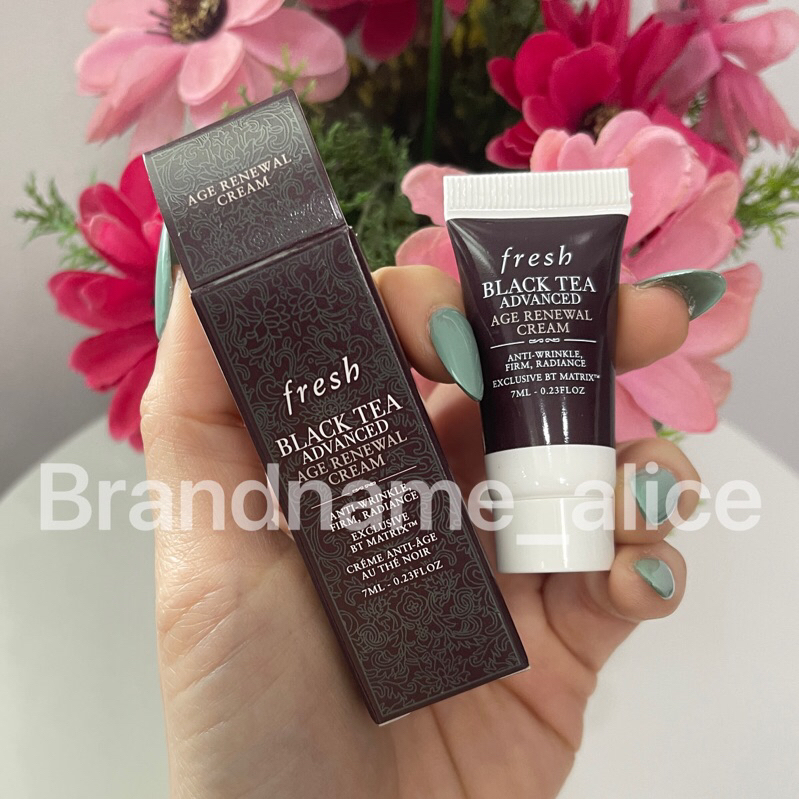 แท้💯 ครีมชาดำ ลดเลือนริ้วรอย & กระชับผิว 🖤🍃 Fresh Back Tea Advanced Age Renewal Cream