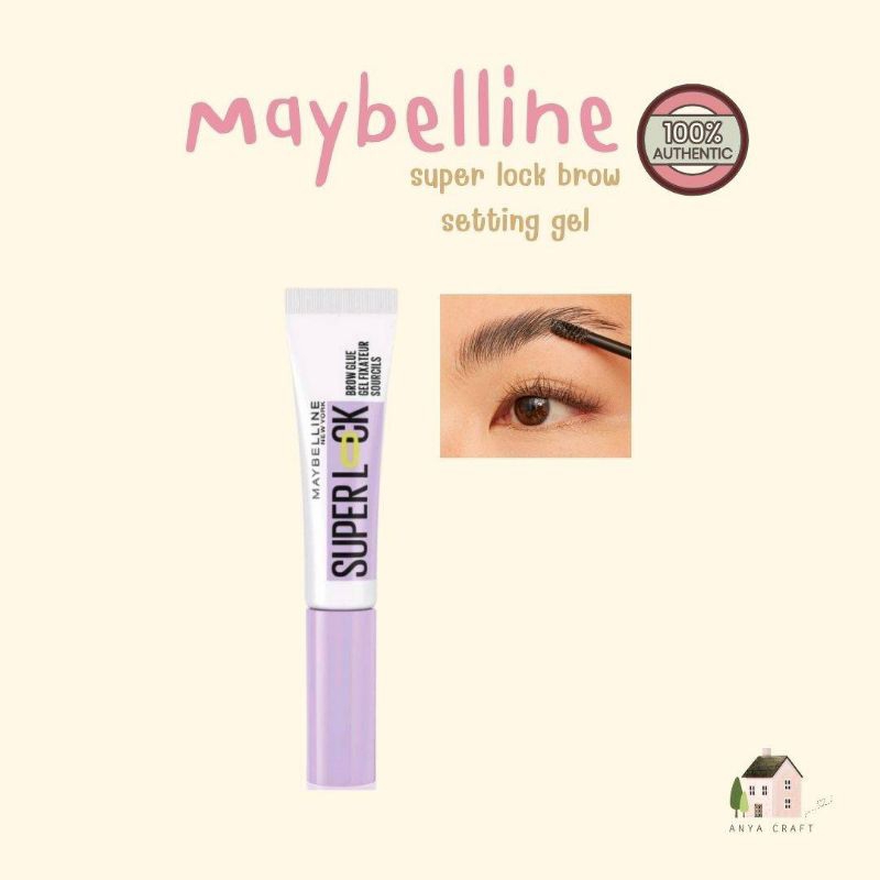 [A002] Maybelline super fix brow setting gel