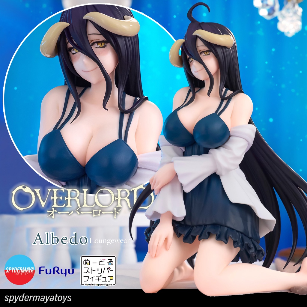 [พร้อมส่ง] ฟิกเกอร์ Albedo  Roomwear Noodle Stopper - OVERLORD - FuRyu