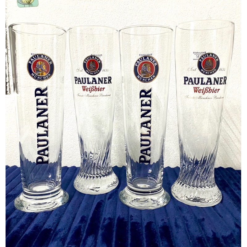 พร้อมส่ง!!แก้วเบียร์เยอรมัน Paulaner ขนาด 0.5 ลิตร ของใหม่นำเข้าจากเยอรมัน