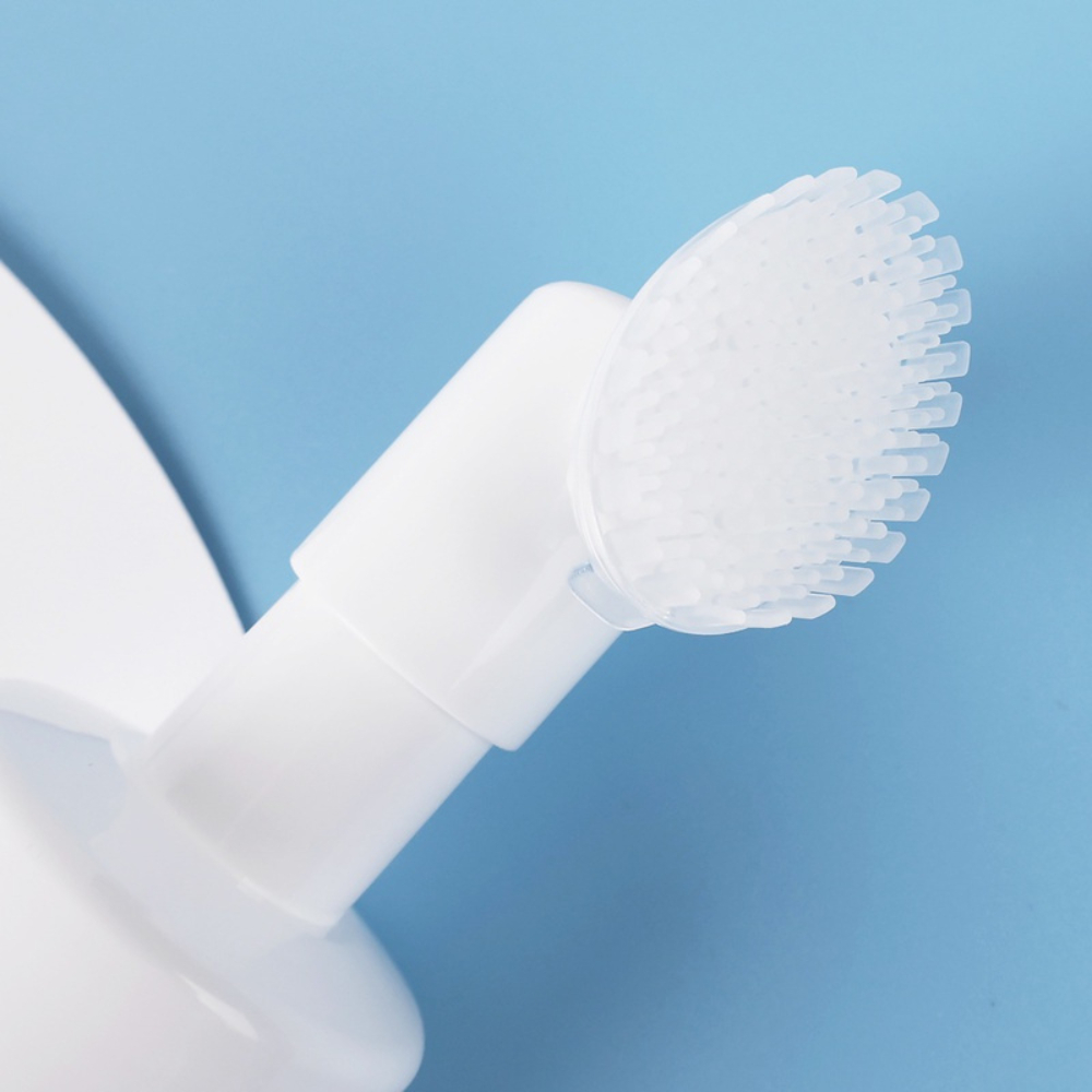 ขวดปั๊มโฟมหัวแปรงซิลิโคน สําหรับทําความสะอาดผิวหน้า พกพาง่าย สะดวก่อการใช้งาน - รูปที่ 5