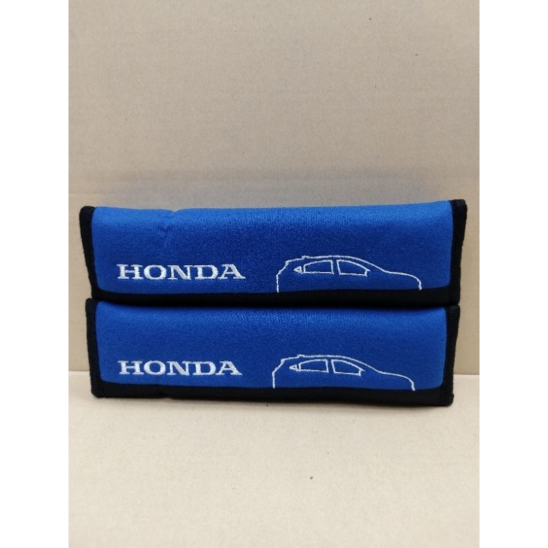 ปลอกหุ้มเข็มขัดนิรภัย Honda แท้ สีน้ำเงิน
