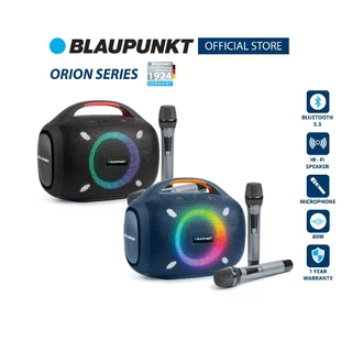[Clearance]BLAUPUNKT ลำโพงบลูทูธพกพา 80 วัตต์ มาพร้อม MICROPHONE BLUETOOTH SPEAKER รุ่น ORION