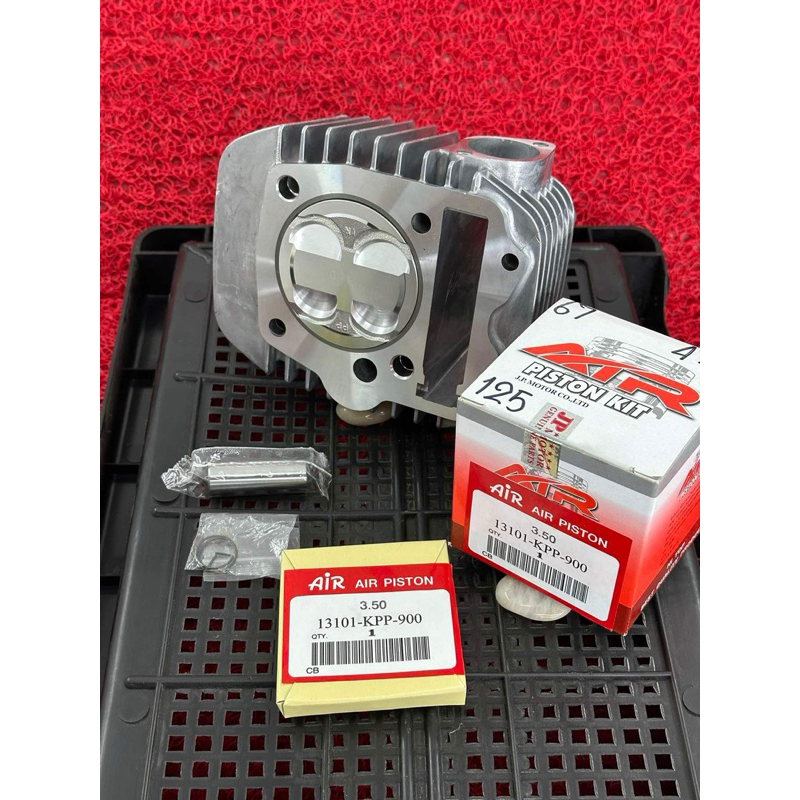 เสื้อWAVE125ลูก67/4วาวลูกCBRสลัก15มิลปลอกสูบยาวปลอกนอกโต71มิลใส่125iบังลมและ125คาร์บู