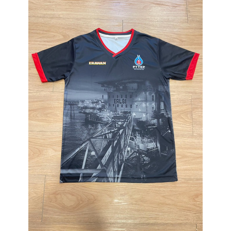 เสื้อกีฬาPTT PTTEP เสื้อกีฬา ปตท.