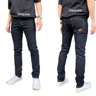 JEANSEXPRESS Men's Slim-fit กางเกงยีนส์ทรงสลิมฟิตชาย สีมิดไน…