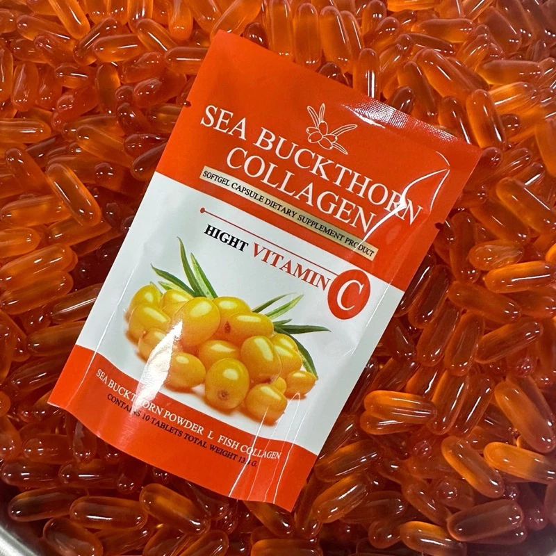 Sea Buckthorn Collagen น้ำมันซีบัคธอร์น บำรุงสุขภาพ ผิวใส ต้านอนุมูลอิสระ thumbnail 8