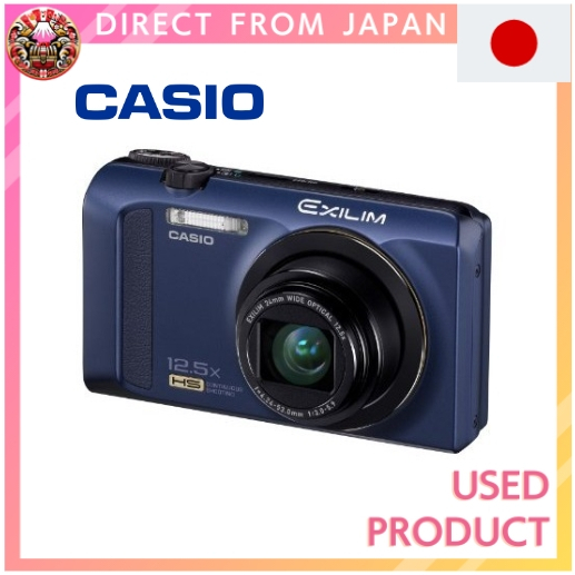 【Used】CASIO Digital Camera EXILIM EX-ZR200 Blue EX-ZR200BE【Direct from Japan】