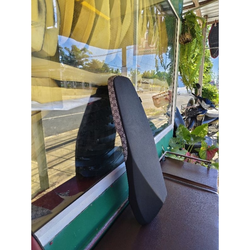 เบาะปาดหลีด125ปาดตอนเดียวหัวสูง7นิ้วหนังเรดเดอร์ดำตัดลายเเฟชั่น - รูปที่ 4