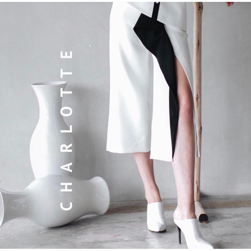 [ส่งต่อ] Nowan.style Charlotte pants in white size M มีตำหนิ #nowanstyle #nw032 #ส่งต่อnowanstyle