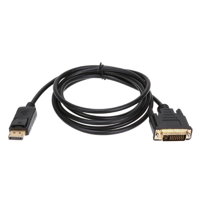 สายDP สาย displayport dp to dvi 4K HD 1080P สายเชื่อมหน้าจอ ชุบทอง ยาว1.8M