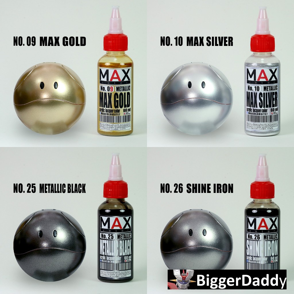 MAX COLOR METALLIC SERIES  สีผสมสำเร็จพร้อมใช้งาน ราคา ถูกที่สุด ดีลบีเคเค