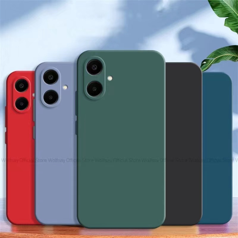 Galaxy A07 5G/Galaxy A06 5G(พร้อมส่งในไทย)เคสTPUนิ่มสีพาสเทลแบบคลุมกล้องSansung Galaxy A06ตรงรุ่น