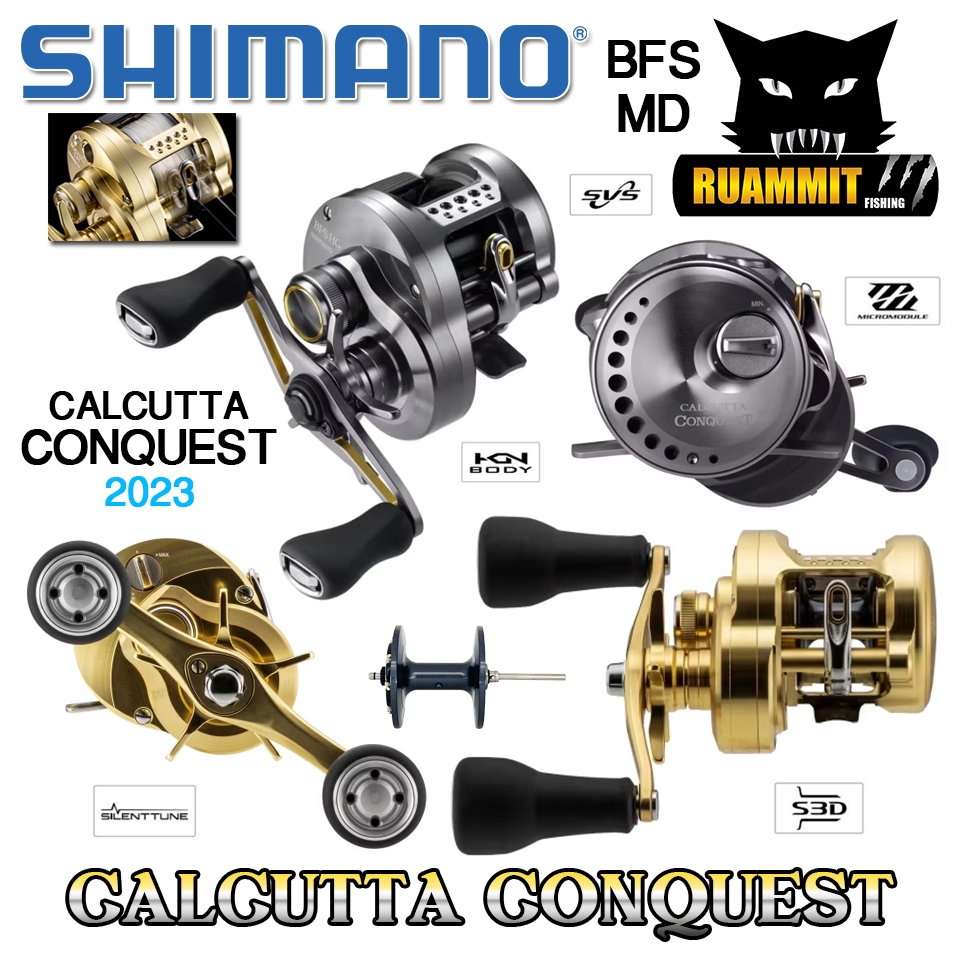 รอกเบท ชิมาโน่ SHIMANO CALCUTTA CONQUEST BFS/MD ปี 2023
