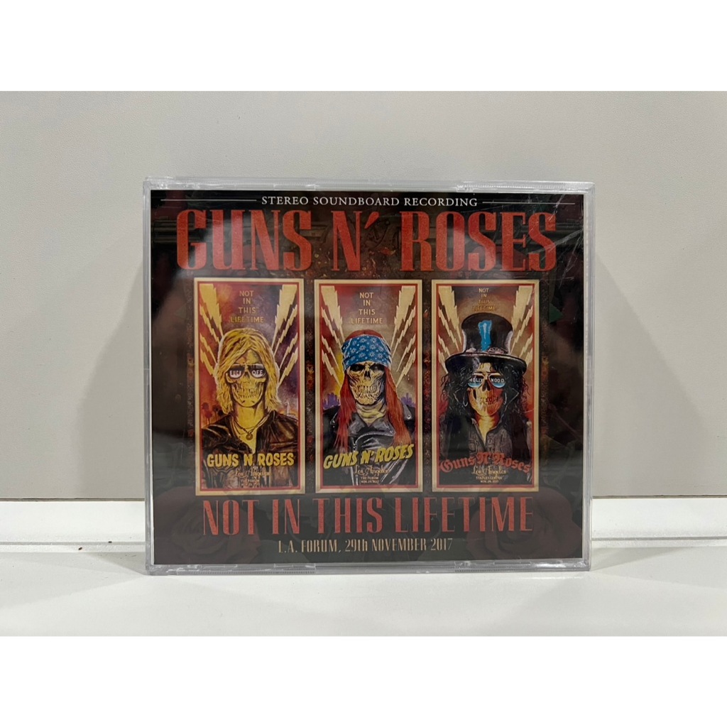 3 CD MUSIC ซีดีเพลงสากล GUNS N' ROSES  NOT IN THIS LIFETIME FINAL SHOW L.A. FORUM, 29th NOVEMBER 201