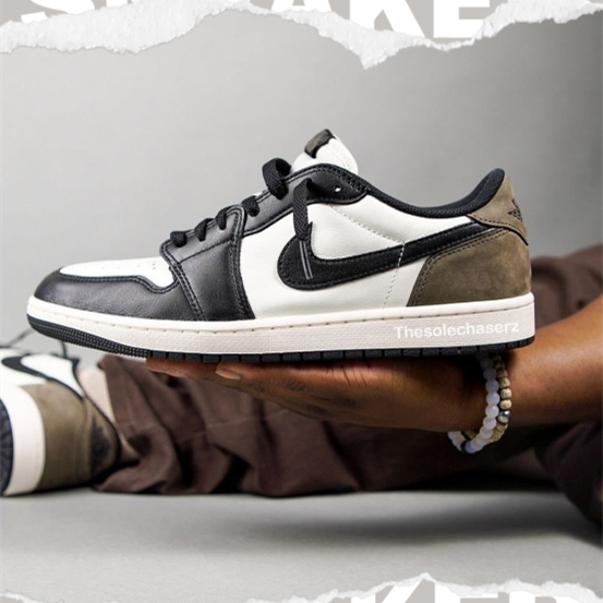 Jordan Air Jordan 1 Low OG“Mocha” black and white