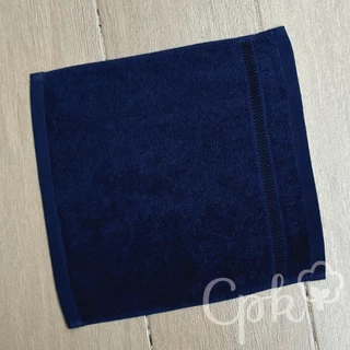 Cpk ผ้าเช็ดหน้า 13x13นิ้ว (33x33ซม.) ลายก้างปลา Cotton100% ซับน้ำดี เกรดA 1 ผืน