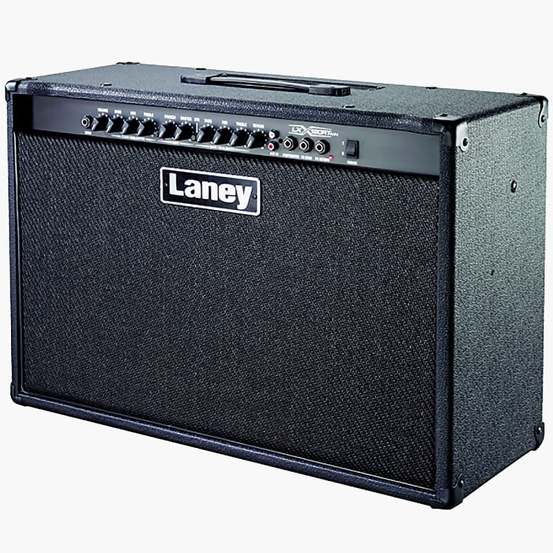 [โค้ดลด1000-฿🔥] Laney ตู้แอมป์กีตาร์ไฟฟ้า Amplifier รุ่น LX120R Twin สีดำ รุ่นใหม่ ขนาด 120 วัตถ์ ดอ