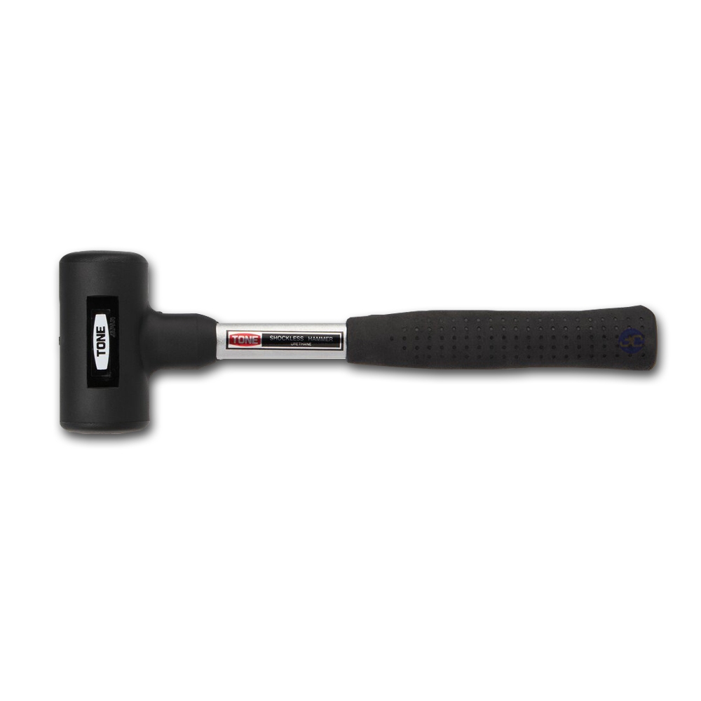 TONE ค้อนยูรีเทรด้ามไฟเบอร์ รุ่น UH-10 - Urethane Shockless Hammer Model UH-10