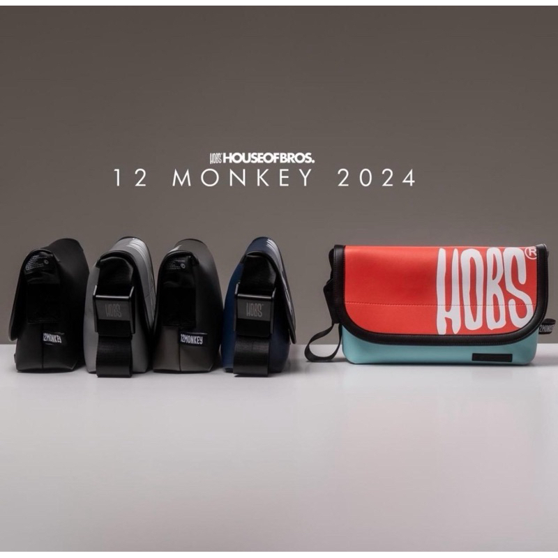 กระเป๋าสะพายข้าง Hobs New 12Monkey 2024 12 นิ้ว ของแท้